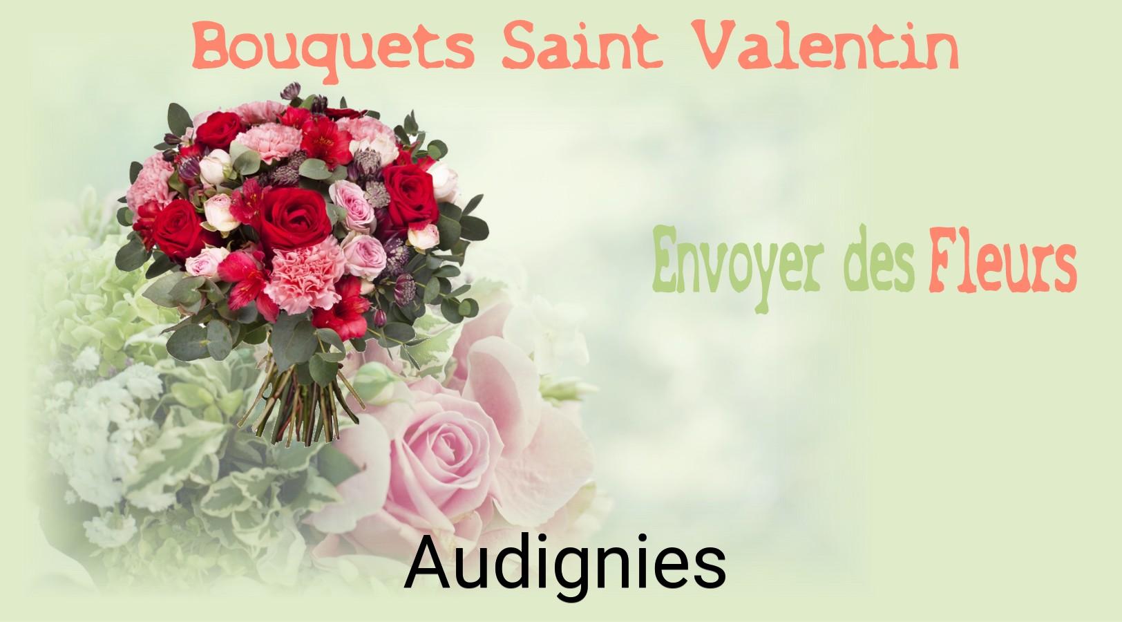 Roses de Saint-Valentin livrées à Audignies